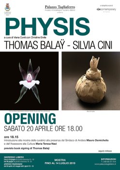 Exposition, Physis,  Thomas Balaÿ, Silvia Cini au Musée d’Art Contemporain du Palazzo Tagliaferro